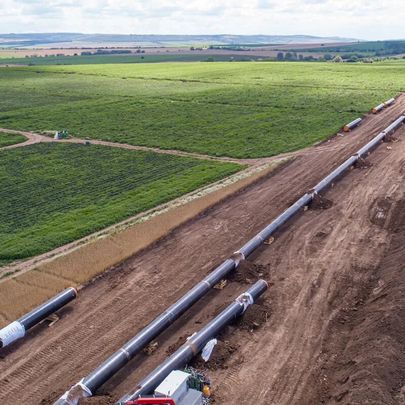 Pipes in field 800x800
