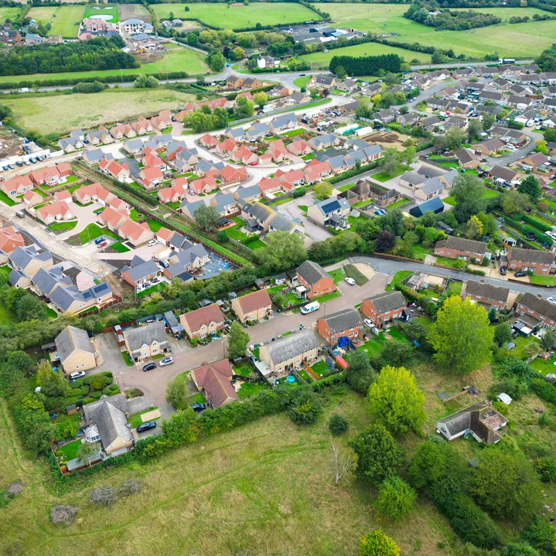 Aerial view UK 800 800